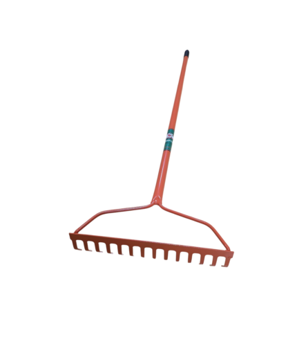 Heavy-Duty Metal Garden Rake – 14 Teeth