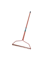 Heavy-Duty Metal Garden Rake – 14 Teeth