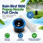 Rain Bird 1800 Popup Nozzle Full Circle | 360° Spray Nozzle for Popup