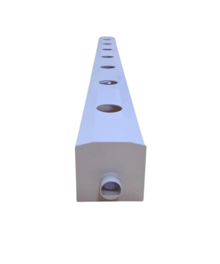 FG ZAIN Hydroponic NFT Channel with End Caps (with hole 32mm)