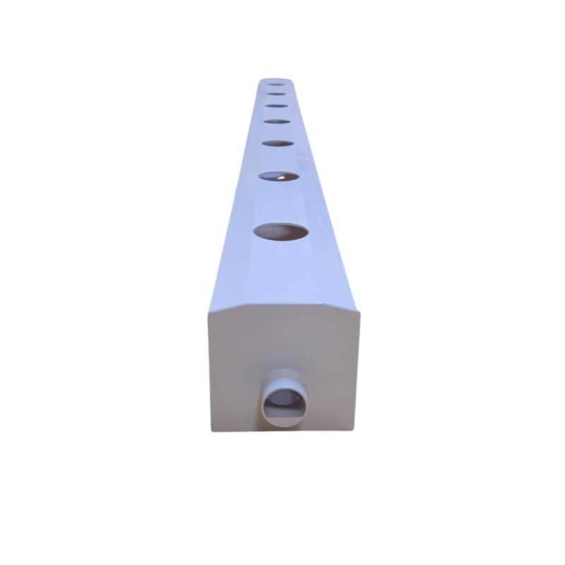 FG ZAIN Hydroponic NFT Channel with End Caps (with hole 32mm)