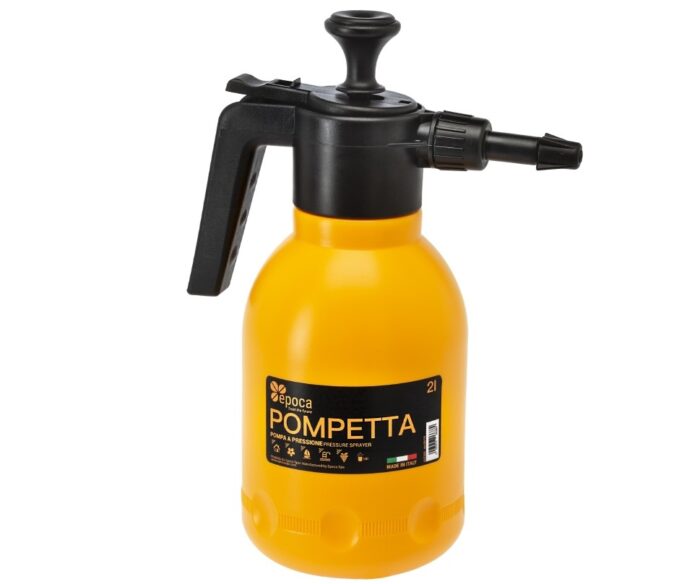 FG ZAIN Epoca 2-Liter Pressure Sprayer, Adjustable Nozzle – Ergonomic Handheld Design, Made in Italy, Ideal for Gardening, Cleaning, and Disinfection, Indoor Outdoor Gardening Use