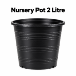 2-Litre Black Nursery Pot