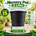 2-Litre Nursery Pot Garden Ad