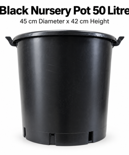 black nursery pot