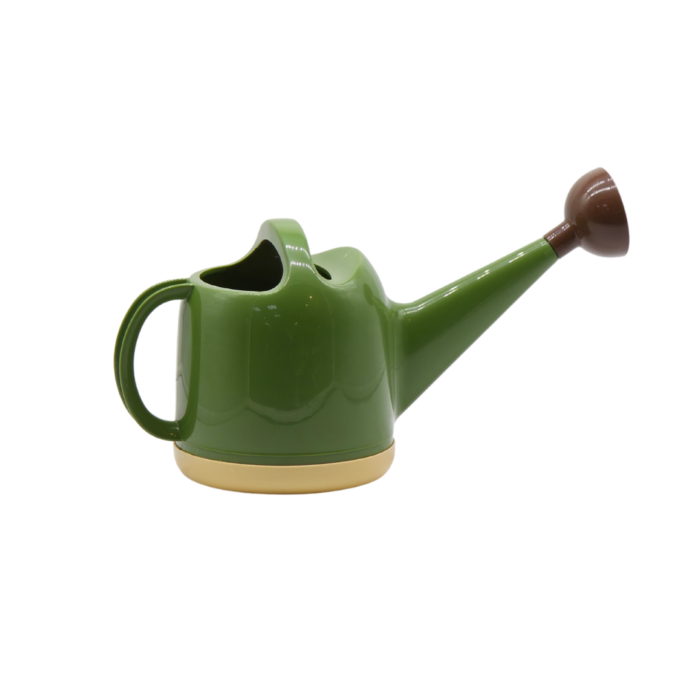 Stylish 5 Liter Watering Can – Army Green Plastic Water