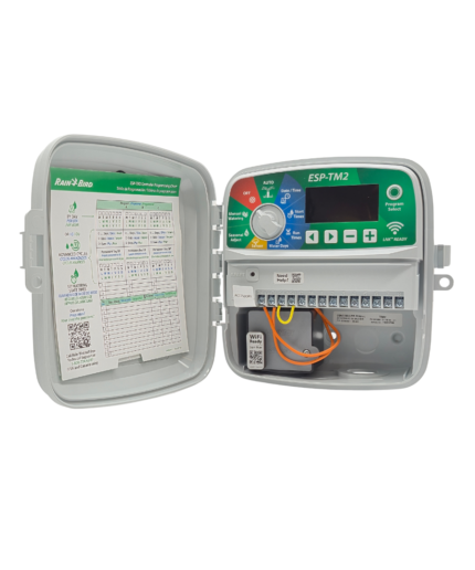 Rain Bird ESP-TM2 Irrigation Timer – 8 Station Sprinkler Controller