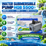 Water Submersible Pump HQB 5500/6800 LPH