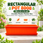 Rectangular Pot 8008 (59x21x15 cm)