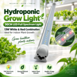 Hydroponic Grow Light, 90cm LED Full Spectrum Light