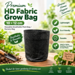 Premium HD Fabric Grow Bag 10 × 12 cm
