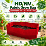 HD/NV Fabric Grow Bag Rectangular 100 × 60 × 20 cm
