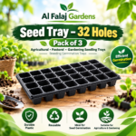 FG ZAIN Seed Tray with 50 Holes, Pack of 3