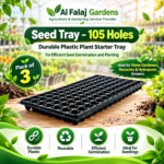 Seed Tray with 105 Holes, Pack of 3