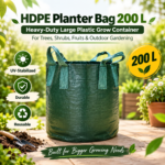 HDPE Planter Bag 200 L – Heavy‑Duty