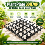 Plant Plate 30H70P, FG ZAIN 30 Holes Seed Grow Racks
