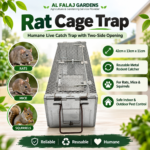 Rat Cage Trap – Humane Live Catch Trap with Two-Side Opening