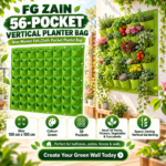 FG ZAIN Non Woven Felt Cloth Pocket Planter Bag