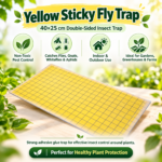 Yellow Sticky Fly Trap – 40×25 cm