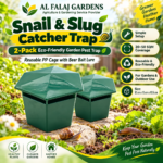 Snail & Slug Catcher Trap, 2-Pack Eco-Friendly Garden Pest Trap