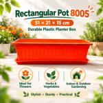 Rectangular Pot 8005 (51x21x15 cm)