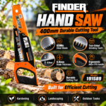 FG Zain Finder Hand Saw (400mm) – 65Mn Steel Blade