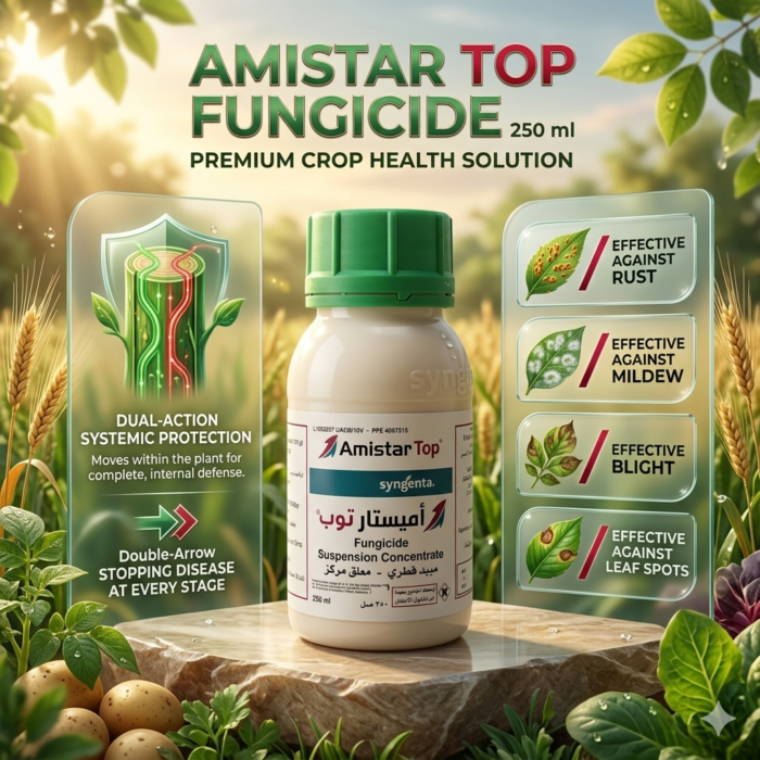 Amistar Top Fungicide – 250 ml | Dual-Action Systemic & Contact Crop ...