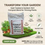 Cow Manure 25 Kg | Organic Fertilizer for Gardens