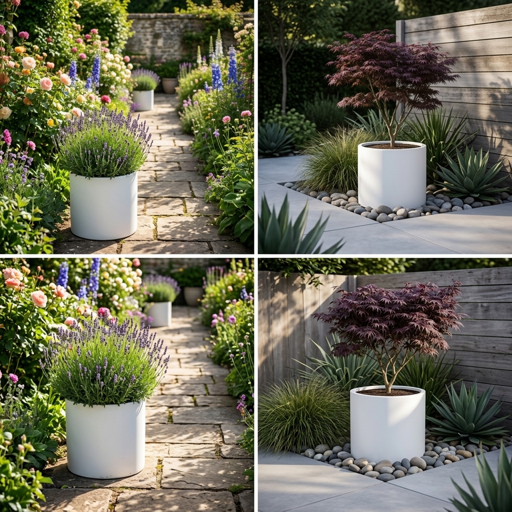 round grp pots round grp pots