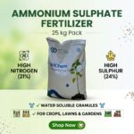 Ammonium Sulphate Fertilizer – 25 kg Pack