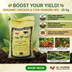 Organic Chicken & Cow Manure Mix – 25 Kg