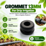 Grommet 13mm for Drip Irrigation | Durable Rubber Seal for Pipes