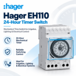 Hager EH110 24-Hour Timer Switch | Mechanical Time Switch