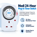 Modi 24-Hour Plug-In Timer Switch | Automatic Socket Timer for Home