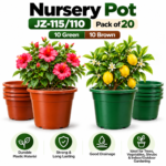 Nursery Pots_ Green and Brown Collection