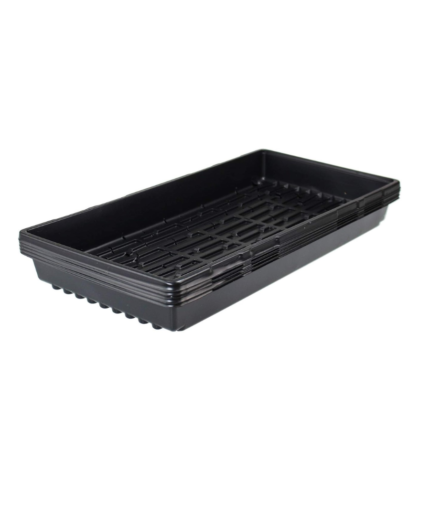 Plastic Growing Tray for Plants, Seedling Starter Tray for Hydroponics & Gardening – 54x28x6 cm, 2.3 mm Thick