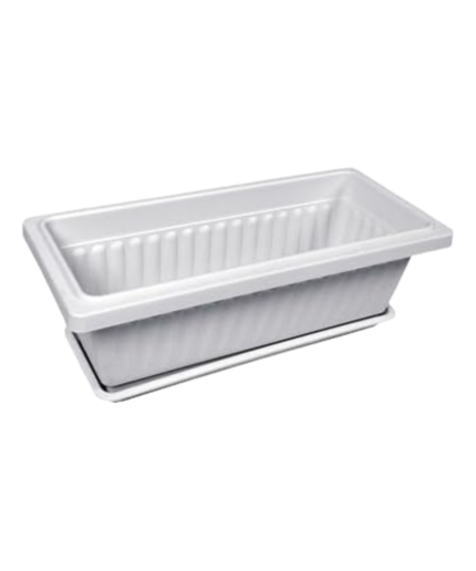 Plastic Pot 447 with Tray