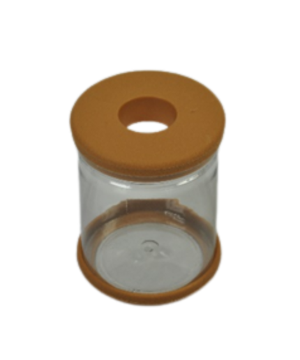 2. FG ZAIN Self Watering Transparent Plug Bottle, Ideal for Indoor Plants, Herbs, and Succulents, 9 cm Top Diameter x 11 cm Height