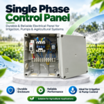 Single Phase Control Panel | Electrical Panel for Irrigation
