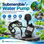 Submersible Water Pump – 10W, Max Height 1.2m, 600 L/h