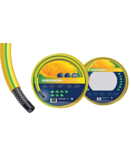 Garden Watering Hose 1/2 Inch X 25M / 3-Layer Reinforced PVC