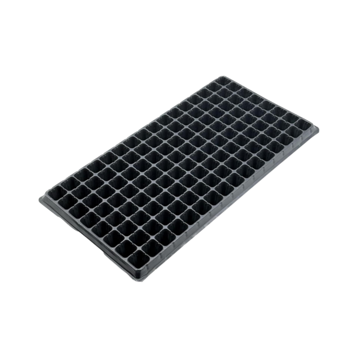 seedling tray-128 holes, black