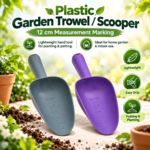 Plastic Garden Trowel/Scooper with 12 cm Measurement Marking