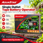 Aqua Star Single Outlet Tape Battery Operator | Automatic Irrigation Timer
