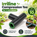 Irriline Compression Tee for ½ inch (16mm)
