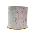 Ceramic Fibre Pot Gold Line 40 × 40 × 40 cm