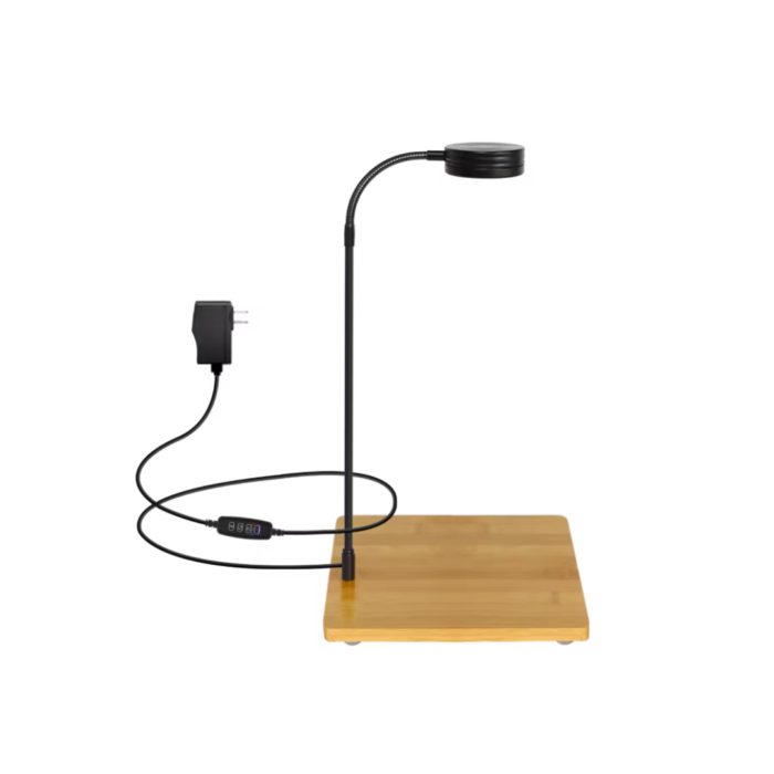 Bamboo Board With Grow Light And Timer_7W