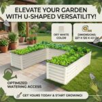 Raised Garden Bed U-17 Right Angle
