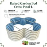 Raised Garden Bed / Cross Petal-L
