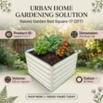 Raised Garden Bed Square-17(2FT)